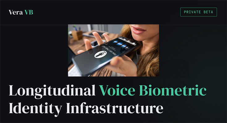 Vera VB — Voice Biometric Identity Platform